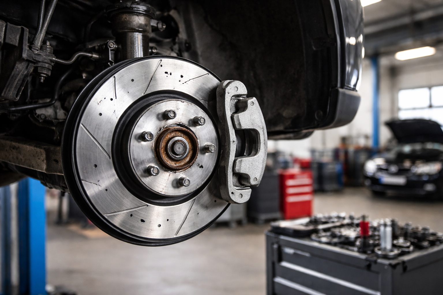 Bremsservice in der Werkstatt