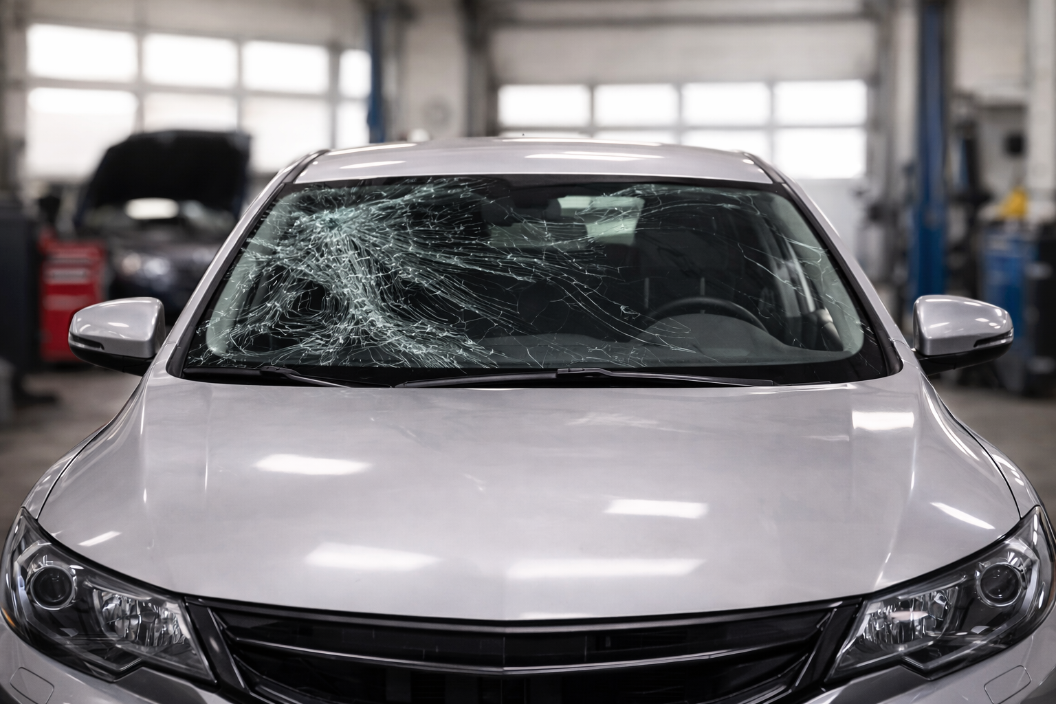 Autoglas-Service in der Werkstatt